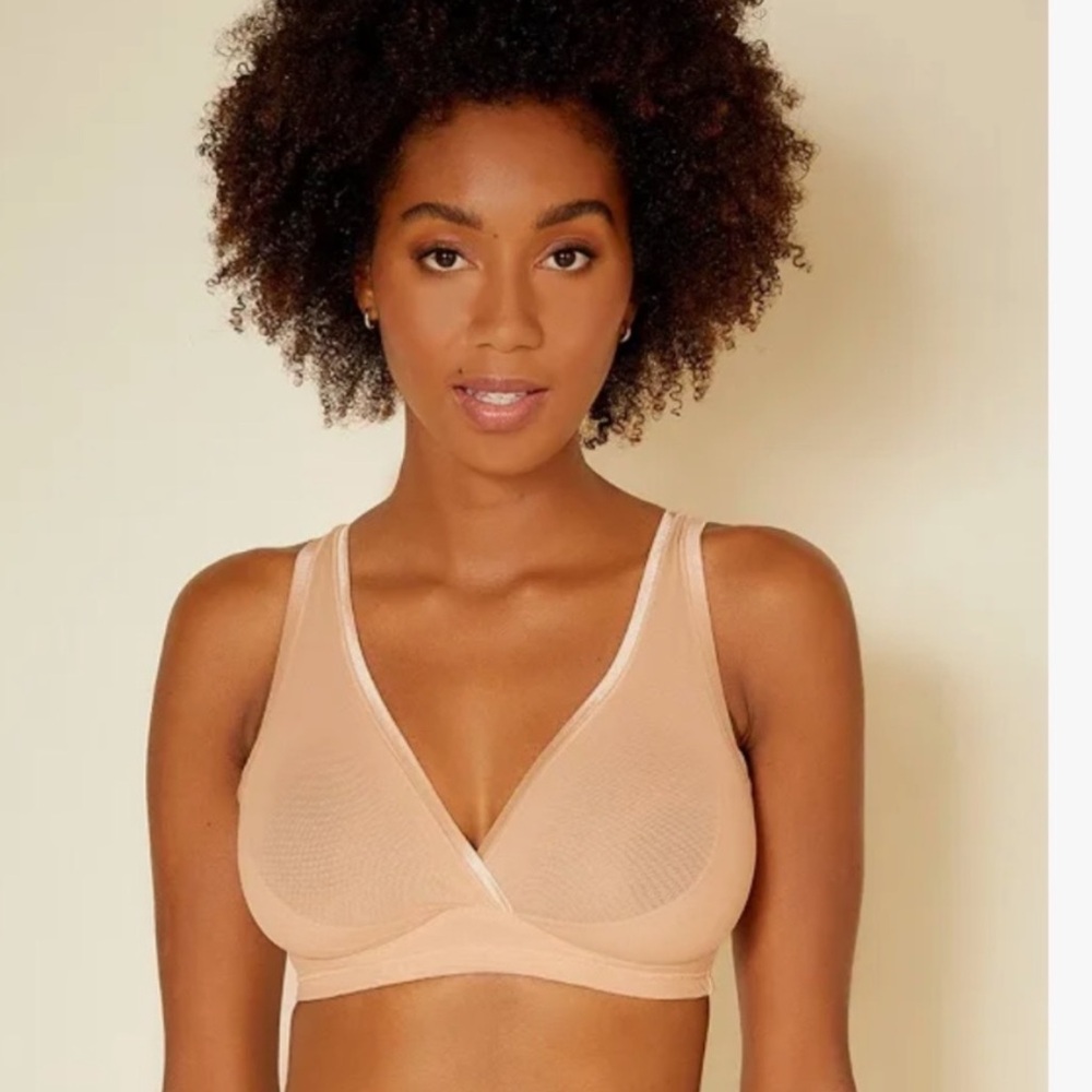 Cosabella Soire Confidence CURVY Bralette NEW medium Sei (nude)